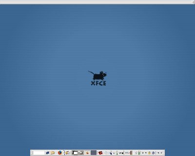 Linux, als Grafischeoberfläche xfce ;)